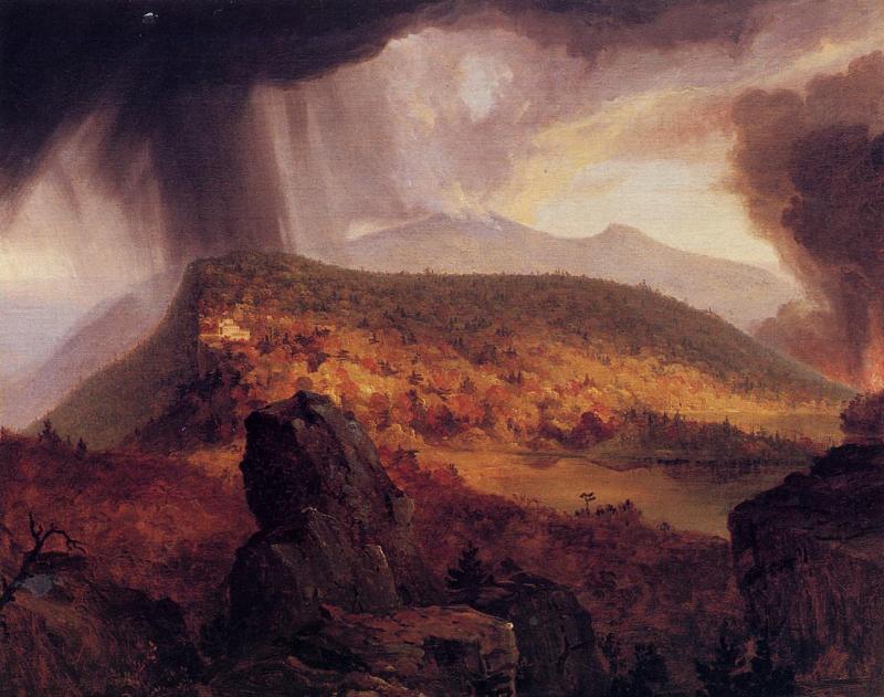 Thomas Cole Catskill Mountain France oil painting art